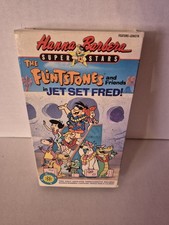 Hanna Barbera The Flintstones in Jet Set Fred VHS