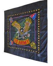 US Army Bandana Soldier Hankie Eagle America 80s Motorcycle Biker US Vintage