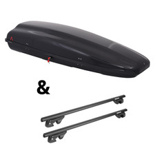 Für VW Golf Plus Typ 5M1/521 - Dachträger Menabo Sherman & Dachbox Arjes 480