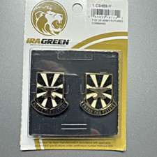 US Army Futures Command Unissued DI DUI Crest Pair