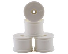 JConcepts Losi Mini-T 2.0 Mono Wheel Set (White) (4) [JCO3405W]