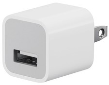 Apple MD810LL/A 5W USB Power Adapter, White