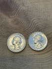Two 1946-S Washington Quarters 90% Silver