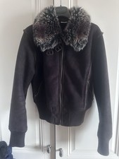 Women’s Winter Shearling Jacket Brown UK Size: 10 