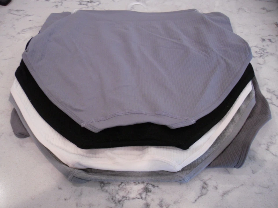 5 BRAGAS NUEVAS NAUTICA NT3750 5PKP MICROFIBRA NO SHOW TIRO MEDIO MEDIANAS Foto 3 de 4