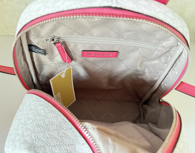 Michael Kors Rhea Medium Zip Backpack MK Color-Block  display picture 3