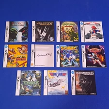 U PICK - Nintendo DS Instruction Books Manuals [AUTHENTIC]