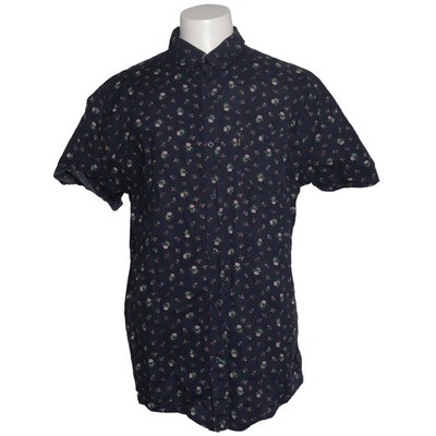 Rip Curl, Kurzarmhemd, Größe: XL, Blau/Mehrfarbig, Blumen, Herren #mim