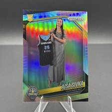 2025 Panini Prizm WNBA Ajsa Sivka #85 Rookie Silver Prizm Chicago Sky