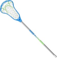 TX Crux Jr Complete Girls Lacrosse Stick 24" Blue Youth