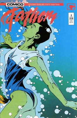 Fathom (1st Series) #2 FN; COMICO | Elementals Spin-Off - w/Bag+Board