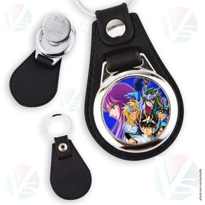 Schlüsselanhänger Les Chevalier du Zodiaque ''Saint Seiya'' mit Einkaufswagenchip