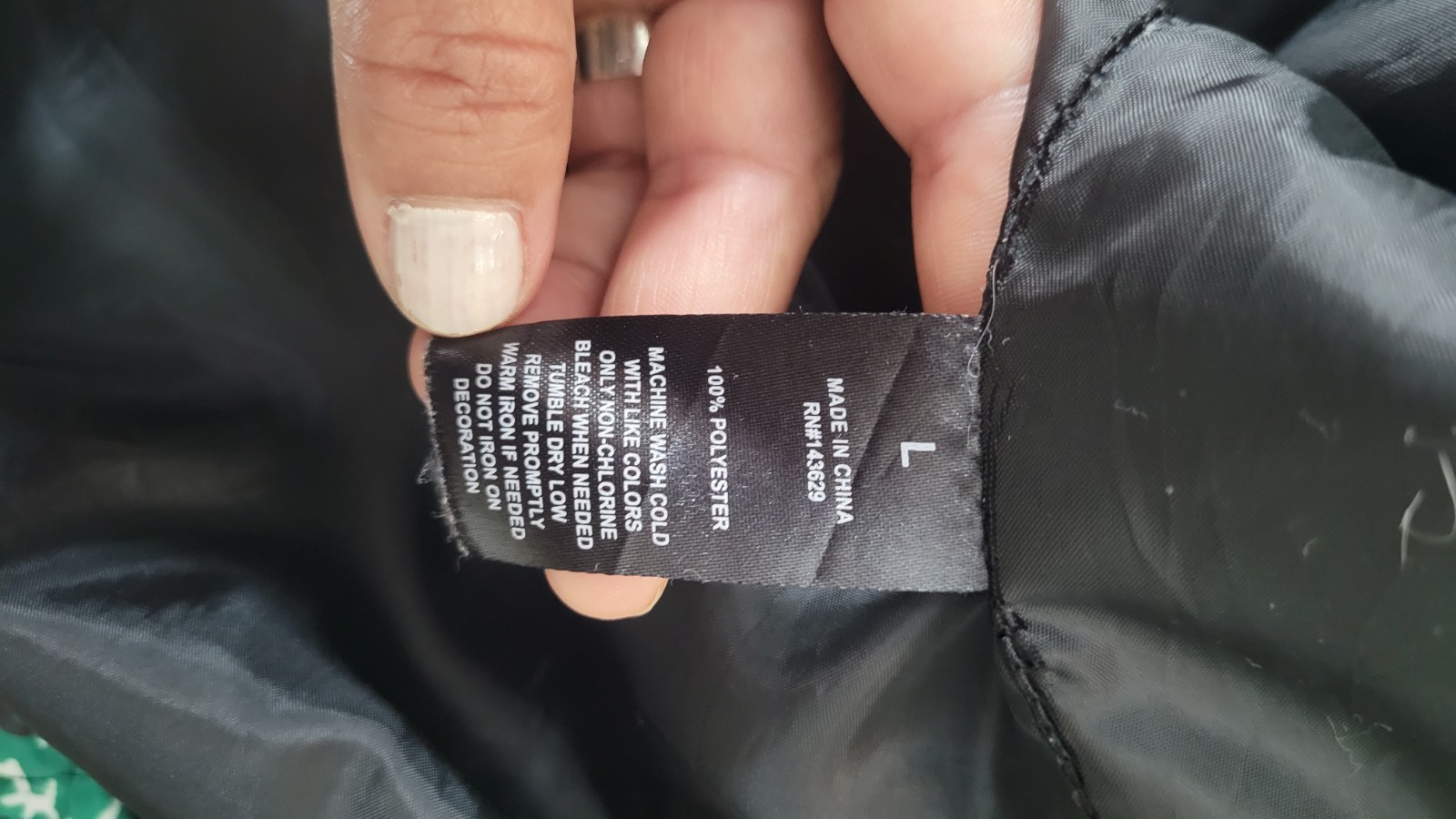 Encrypted Legend Patchwork Lightweight Hoodie M-L… - image 7