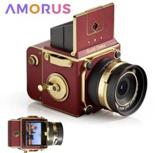 Fotocamera Digitale Vintage 64MP, macchina fotografica retro zoom 16X autofocus