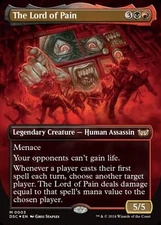 [1x] The Lord of Pain - Foil - Borderless Near Mint, English Duskmourn: House of