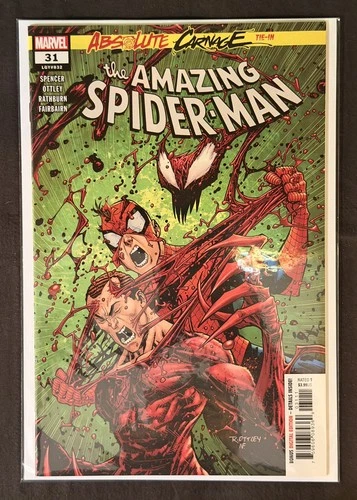 THE AMAZING SPIDER-MAN #31 LGY #832 ~ RYAN OTTLEY COVER ~ 2019 ~ Marvel Comics