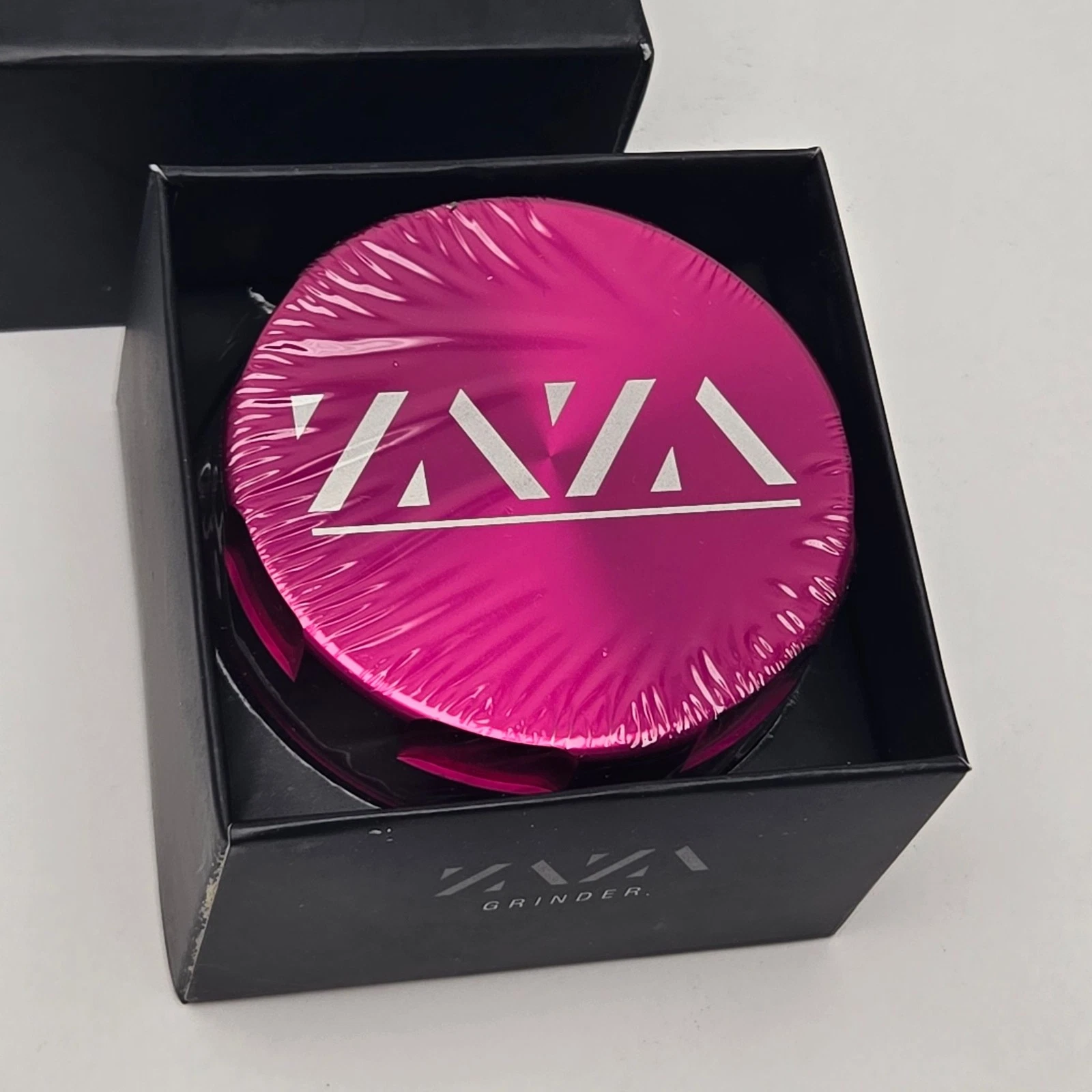 ZAZA 2.5" Grinder 4-Piece Pink Aluminum Herb Spice Grinder Anodized