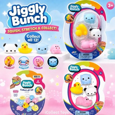VIRAL Squishy JA-RU Squeesh Yum Jiggly Bunch 4 Pack