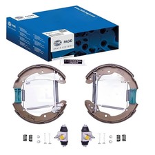 HELLA BREMSBACKEN-SATZ 230mm HINTERACHSE passend für SKODA OCTAVIA | 8DB 355