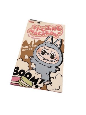 POP MART LABUBU ラブブ Exciting Macaron 100 Percent Authentic Pop Mart Exciting Macaron Labubu Blind Box