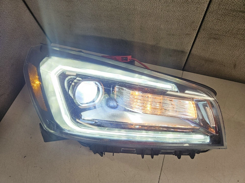 *DAÑADO* 2013-2016 GMC Acadia Denali pasajero derecho lámpara faro HID fabricante de equipos originales Foto 4 de 4