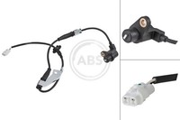 A.B.S. ABS Sensor Raddrehzahl 30197 FüR Suzuki Ignis 1 FH HV51 HX51 RG413 4WD