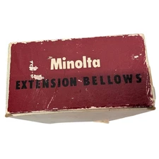 Extension Bellows For Minolta SR Vintage Photography with Original Box