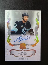 2023-24 The Cup Shane Wright Autograph 1/12 Card #60