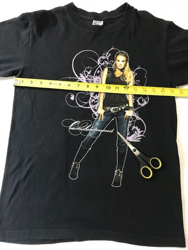 Carrie Underwood Carnival Ride Tour 2008 Concert Tee T Shirt Black Adult Small - Picture 5 of 12