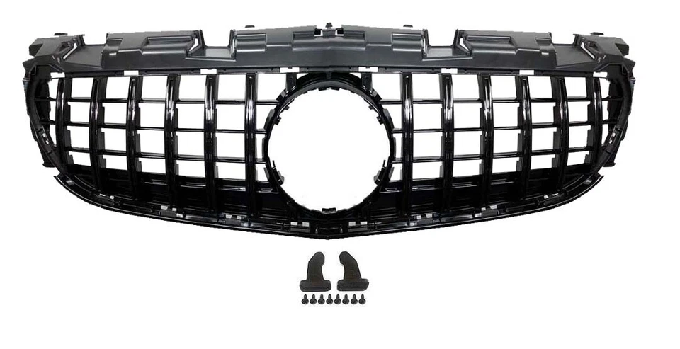 Parrilla SLC GT All Black 2017 2018 2019 2020 SLC200 SLC300 Panamericana R172 Foto 2 de 4