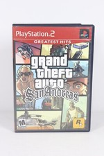 Grand Theft Auto San Andreas (Sony PlayStation 2, 2004) PS2 Complete Greatest Hi