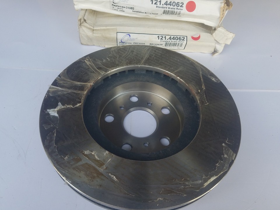 EBC USR Slotted Front Rotors (301x26mm) | 90-02 Chevrolet Astro Van 2WD main image 0