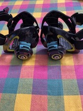 Razor Jetts Heel Wheels Adjustable - Strap Onto Shoes Blue Green Black