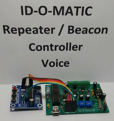 Ham Amateur Radio ID-O-Matic IV 4 voice Repeater Controller Beacon 125+ SOLD