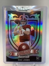2021 Panini Prizm Draft Picks Mac Jones Crusade Silver Prizm RC #170