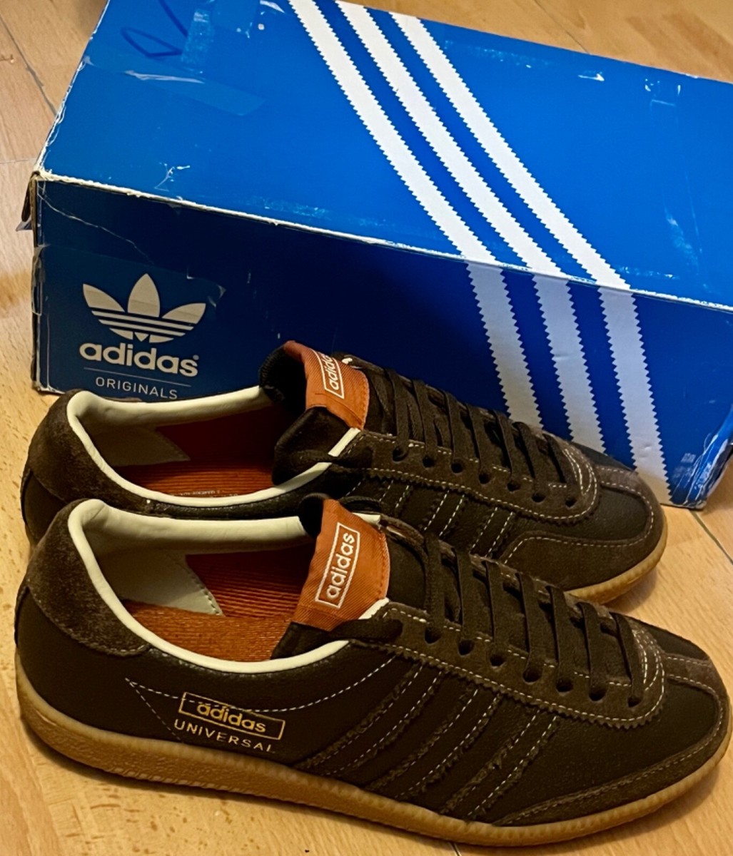 Adidas Universal Rare Brown Colourway Trainers Collectors Size UK EU  VGC