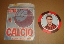 TUTTO IL CALCIO FIGURINA CESARE MALDINI (MILAN) EDIZIONI DUCALE - MILANO 1965