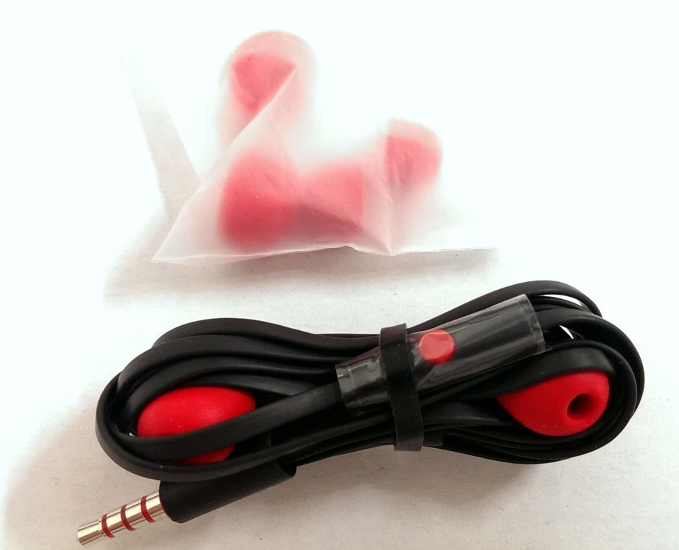 Original Genuine Stereo Earphone Headset With Remote Mic for HTC One M8 M7 Max - Image 4 of 4