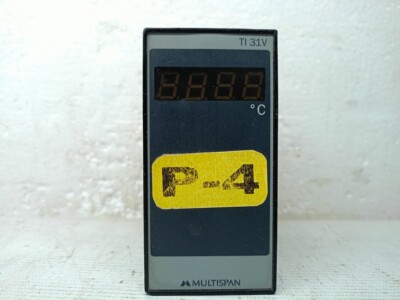 Multispan TI-31V Digital Temperature Indicator 0 to 1200°c