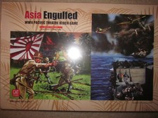Asia Engulfed WWII Pacific Theater block wargame by GMT Games