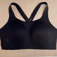 Lululemon Sports Bra Women 38 DD Air Support Ultralu Cross Back Run Gym Core Ex