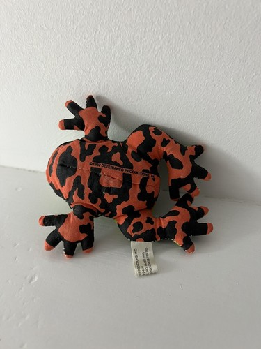 DART FROG Determined Productions 1992 Vintage Beanie Plush Toy Animal - Picture 7 of 11