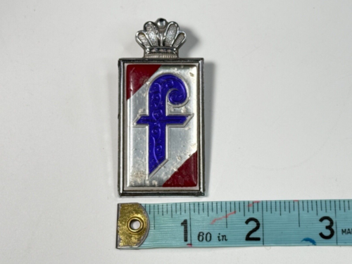 Vintage ALFA ROMEO Logo Badge Emblem LANCIA BETA MONTECARLO FIAT -- VITROFOIL