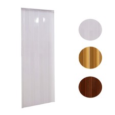 PVC Folding Door Concertina Accordion Sliding Door Living Room Divider 84x203cm