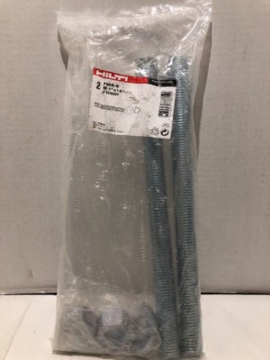 HIlti 2045024 Anchor rod HAS-E-B 1'' x 14'' anchor systems / 2 pc