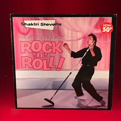 SHAKIN' STEVENS There Are Two Kinds Of Music Rock 'n' Roll 1990 UK Vinyl LP EX