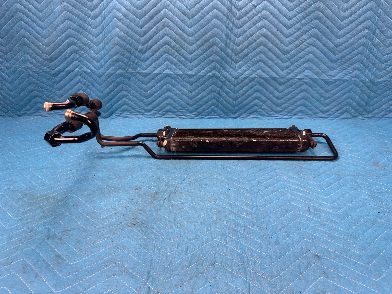 Bentley Cont Flying Spur Transmission Oil Cooler Radiator w/Pipes 2006-2012 OEM