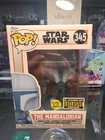 #345  The Mandalorian Hologram Glow-in-the-Dark Exclusive MINT W/PROTECTOR