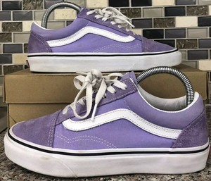 purple suede vans old skool