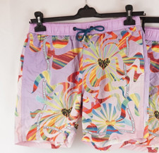 Scotch Soda Mens Born to Love Printed Swim Shorts Size S NWT 78